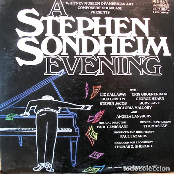 Discos de vinilo: Stephen Sondheim &ndash; A Stephen Sondheim Evening - Foto 1