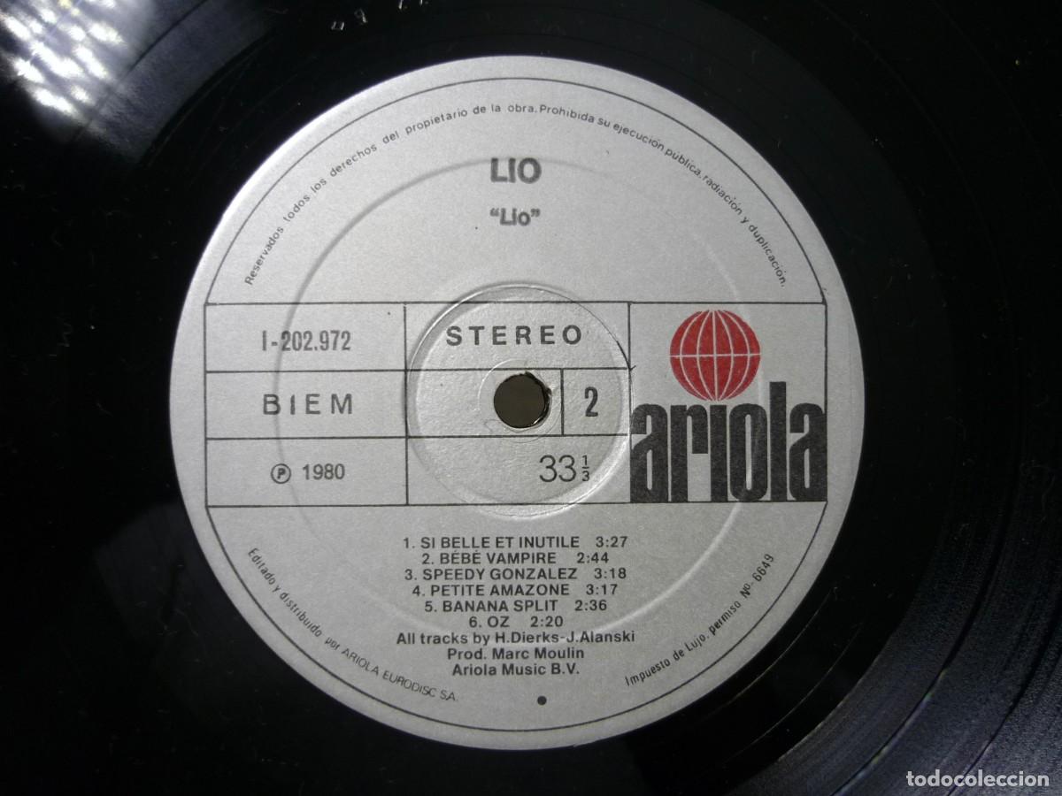 Discos de vinilo: LP vinilo Lio 1981 - Foto 5