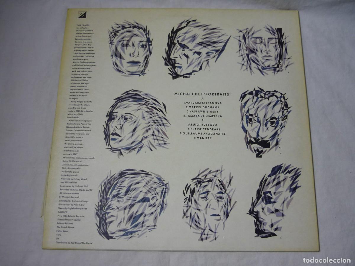 Discos de vinilo: LP vinilo Michael Dee Portraits 1986 - Foto 2