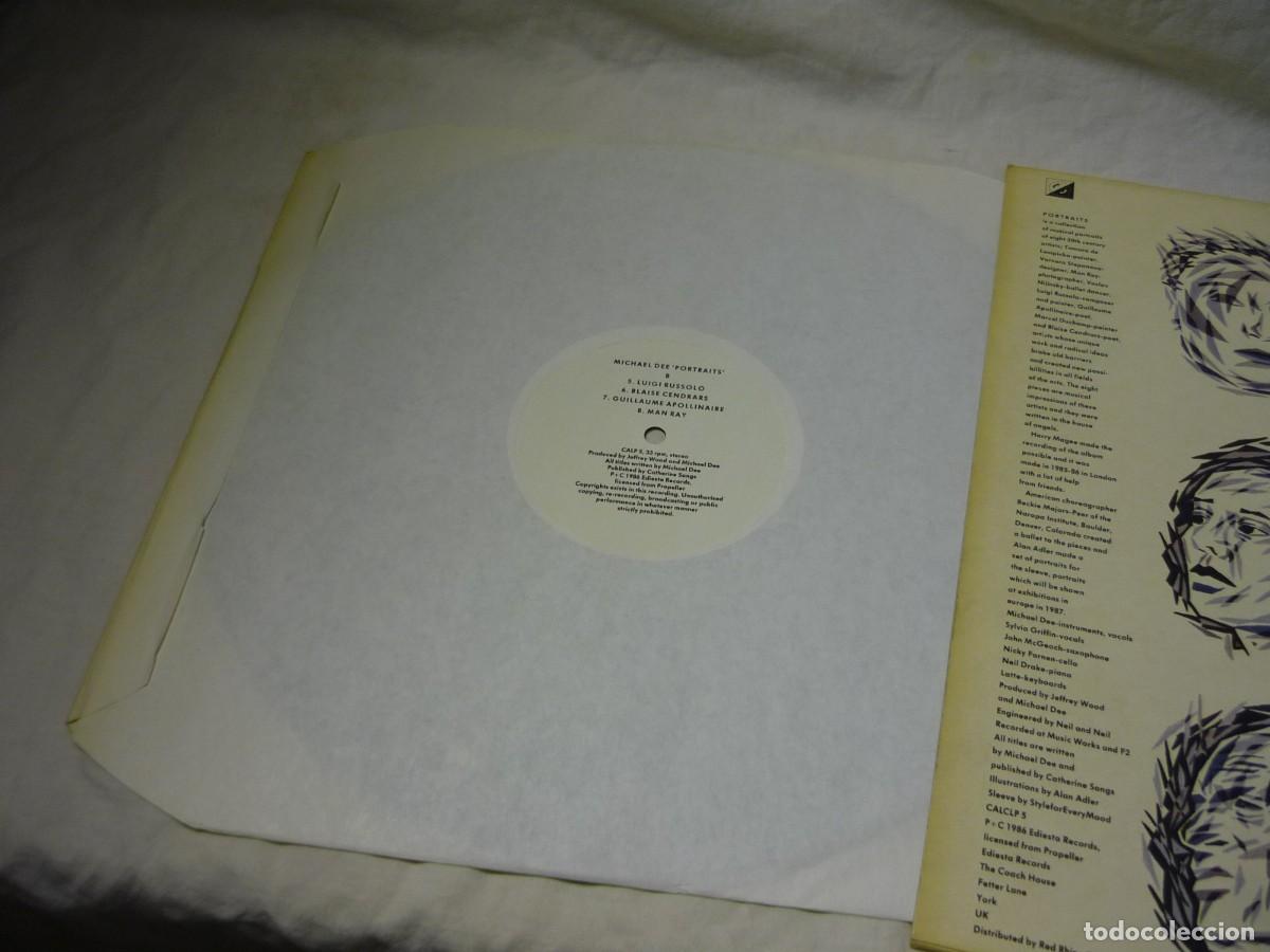 Discos de vinilo: LP vinilo Michael Dee Portraits 1986 - Foto 4