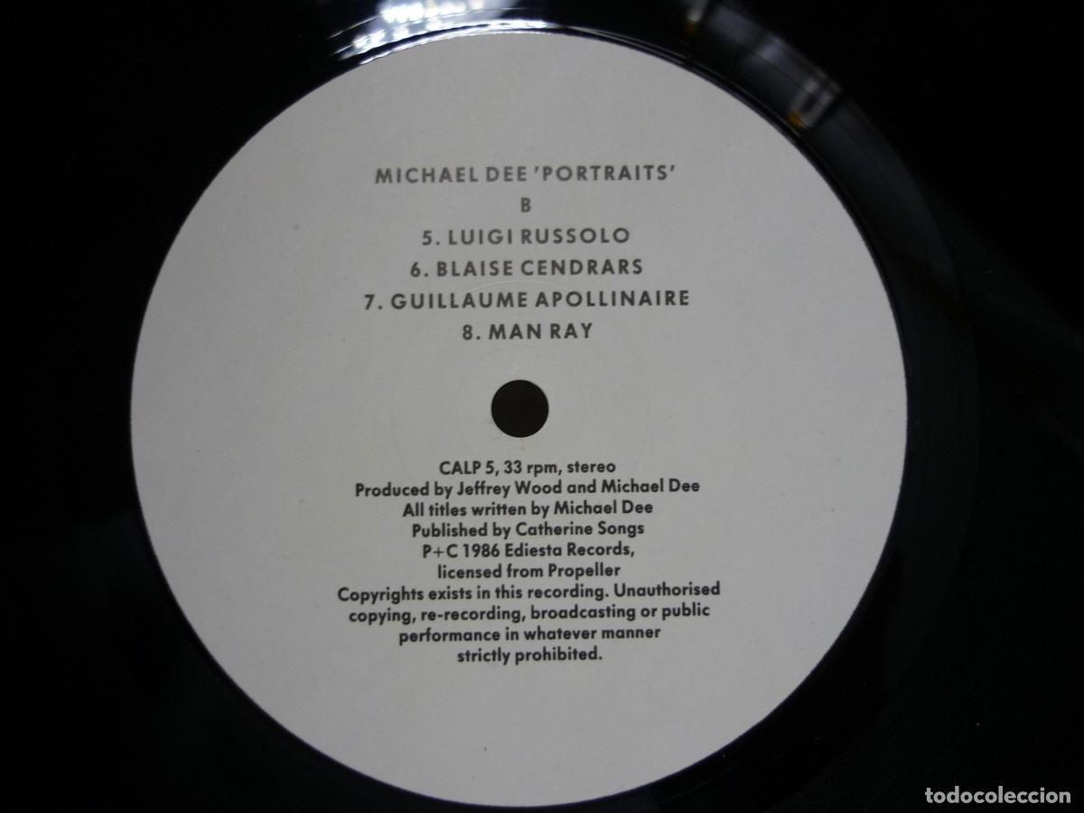 Discos de vinilo: LP vinilo Michael Dee Portraits 1986 - Foto 6