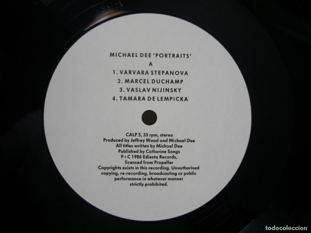 Discos de vinilo: LP vinilo Michael Dee Portraits 1986 - Foto 7