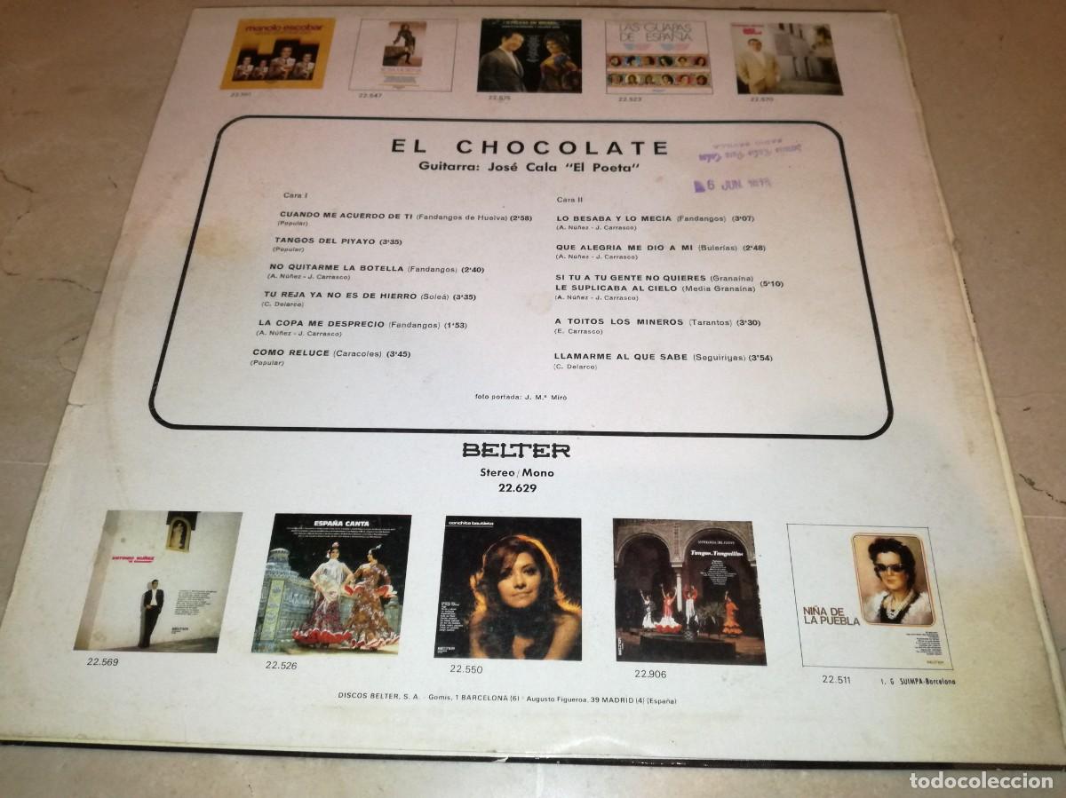 Discos de vinilo: EL CHOCOLATE-ORIGINAL 1972-BELTER - Foto 2