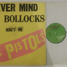 Discos de vinilo: DISCO VINILO SEX PISTOLS NEVER MIND THE BOLLOCKS LP 1980