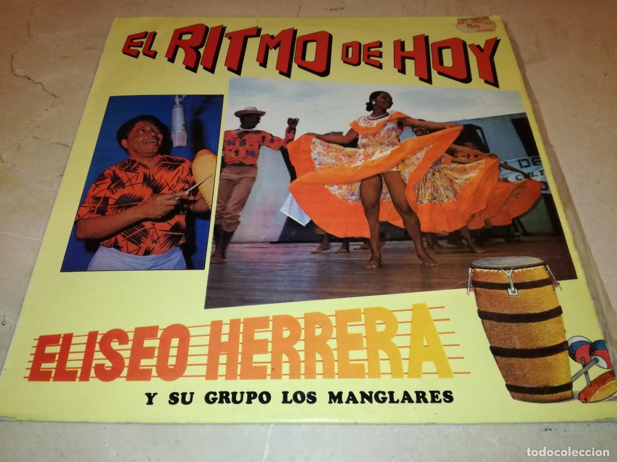Vinyl records: ELISEO HERRERA Y SU GRUPO LOS MANGLARES-EL RITMO DE HOY-ORIGINAL 1988