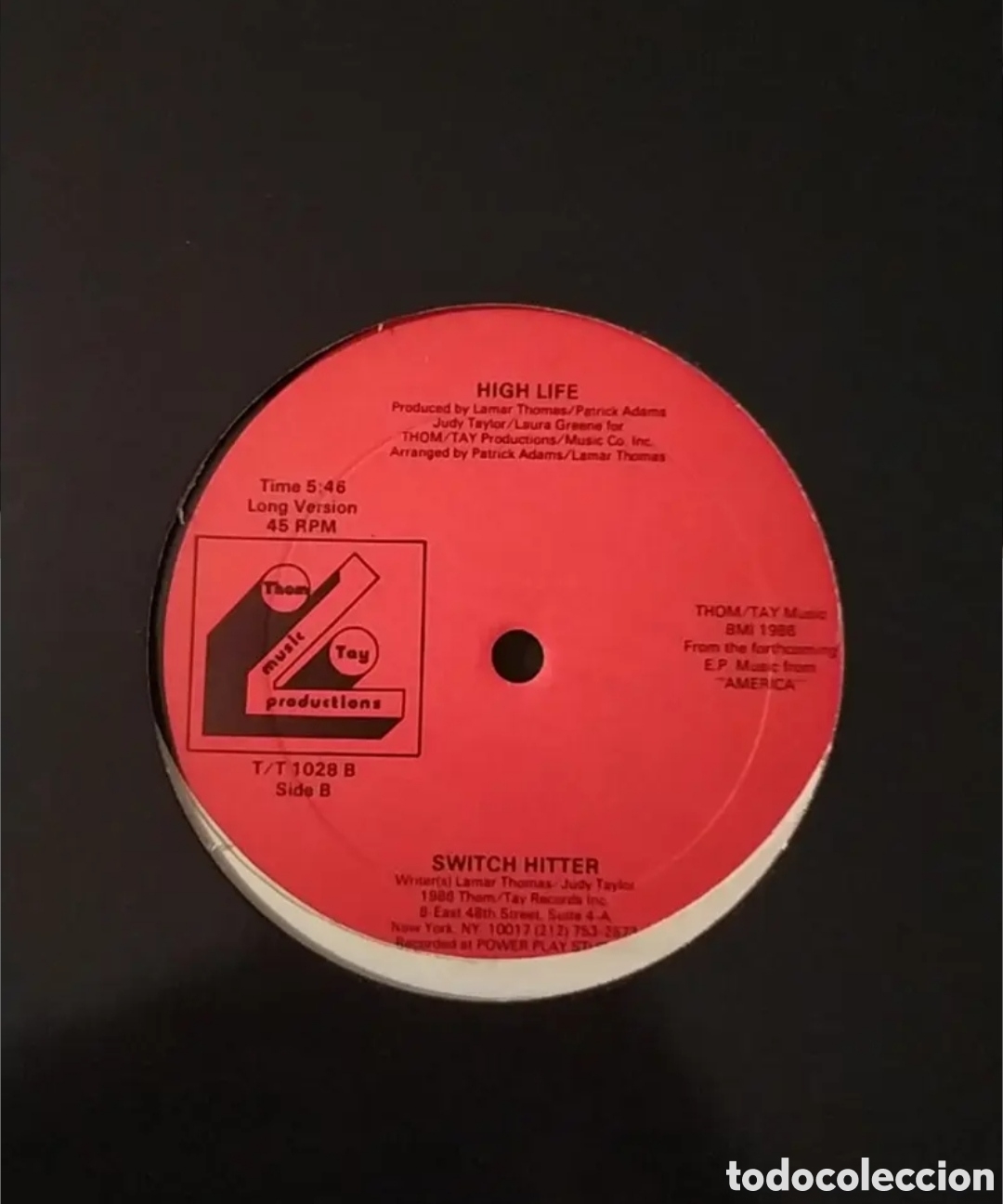 Discos de vinilo: Maxi single High Life.&nbsp;Switch Hitter - Foto 3