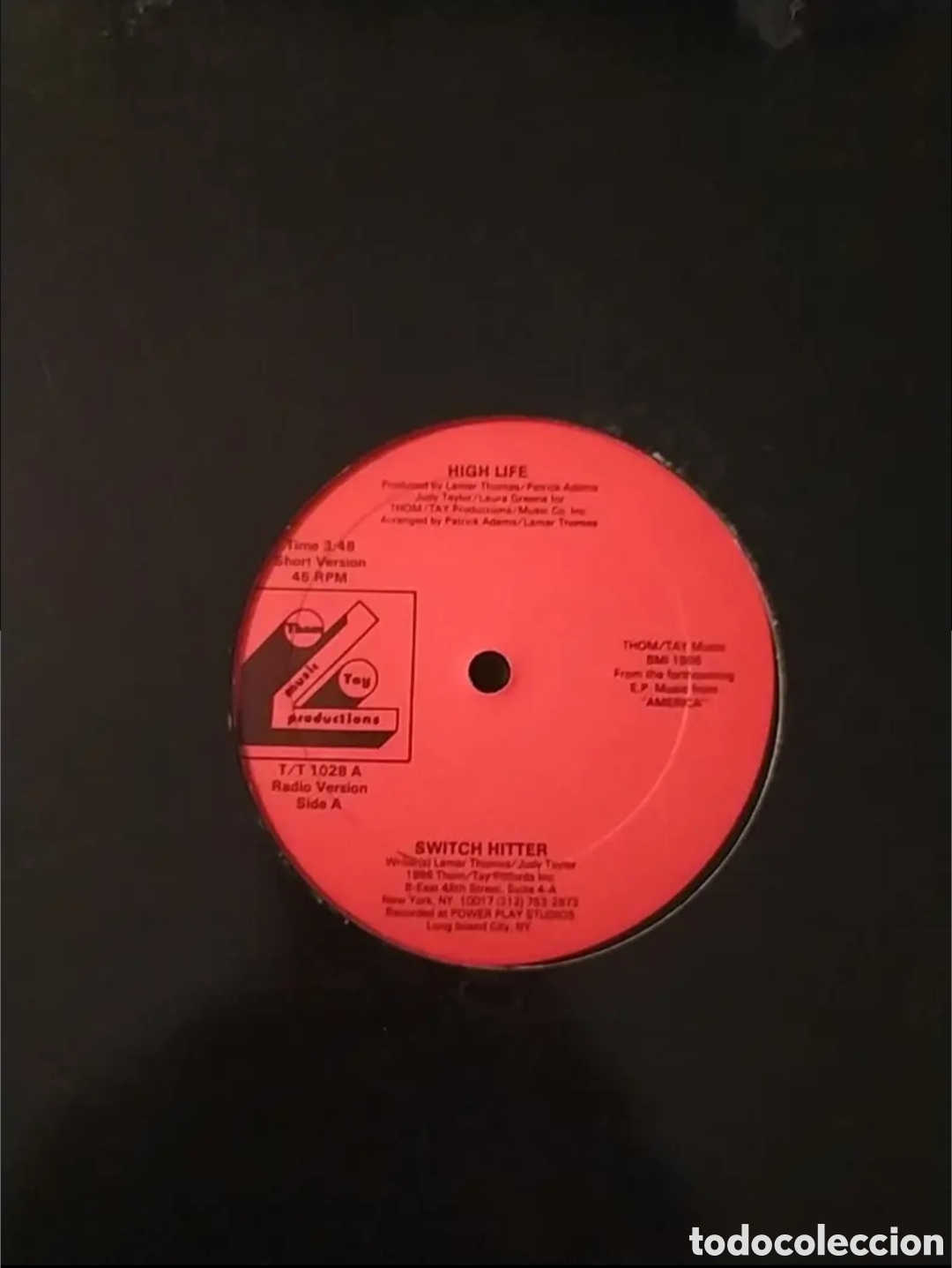 Discos de vinilo: Maxi single High Life.&nbsp;Switch Hitter - Foto 1