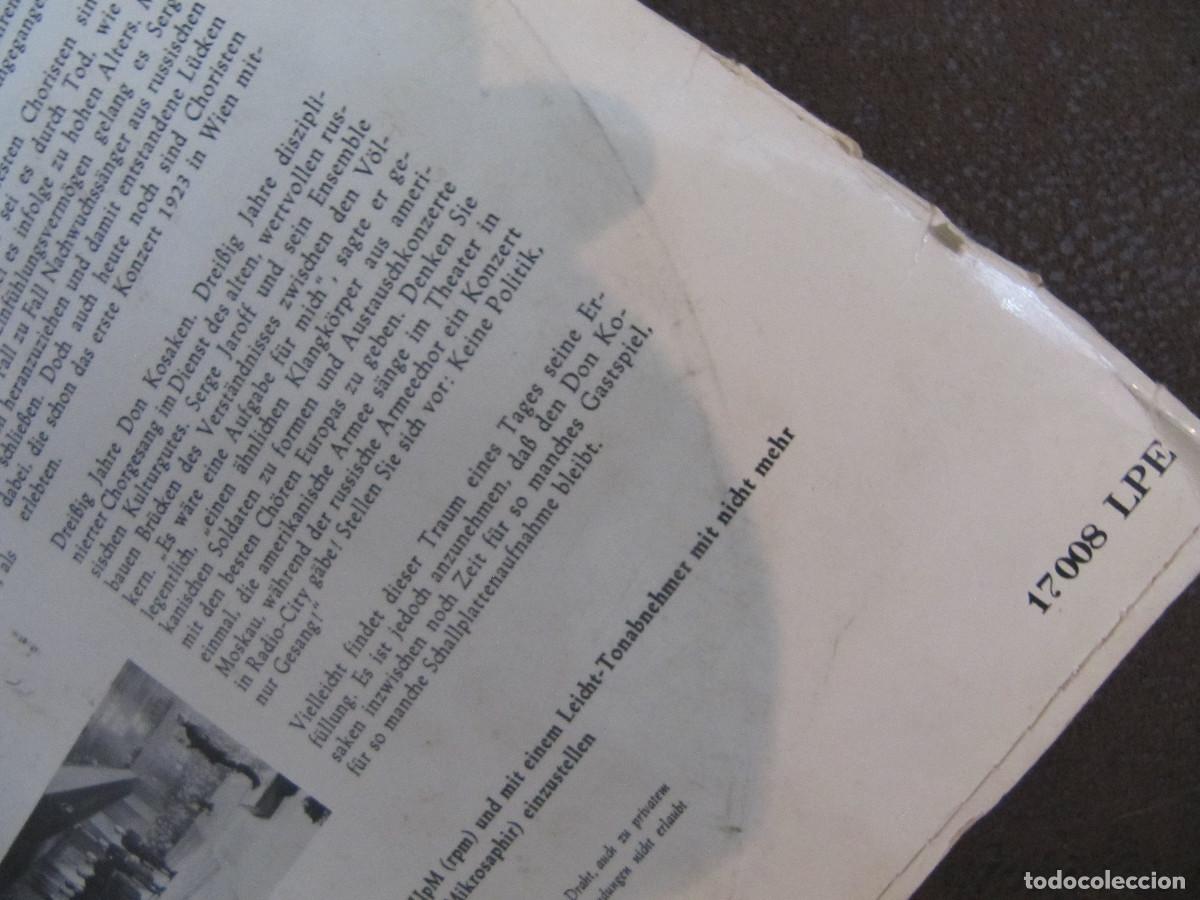 Discos de vinilo: Don Kosaken Chor* Dirigent Serge Jaroff &ndash; Lieder Vom Don - Foto 7