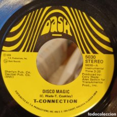 Discos de vinilo: T-CONNECTION – DISCO MAGIC / MONDAY MORNING (EDICIÓN USA)