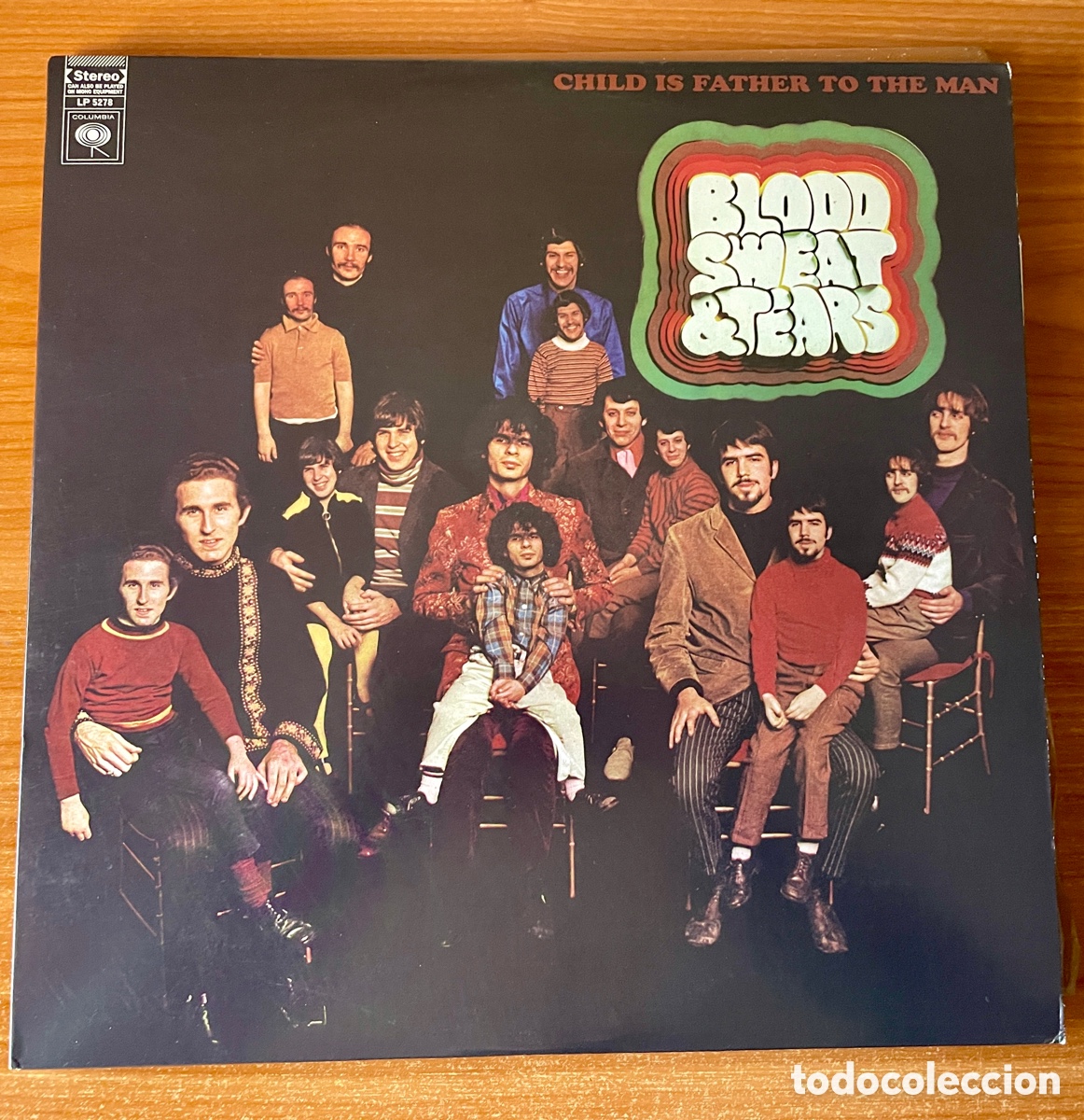 Disques de vinyle: Blood Sweet & Tears - Child is father to the man LP vinilo Columbia 1968 Reedici&oacute;n Sundazed como nue