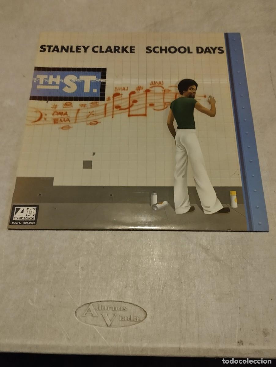 Discos de vinilo: Stanley Clarke LP School Days Esp.1977 - Foto 1