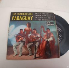 Discos de vinilo: LOS COMUNEROS DEL PARAGUAY-EP RIO MANSO +3