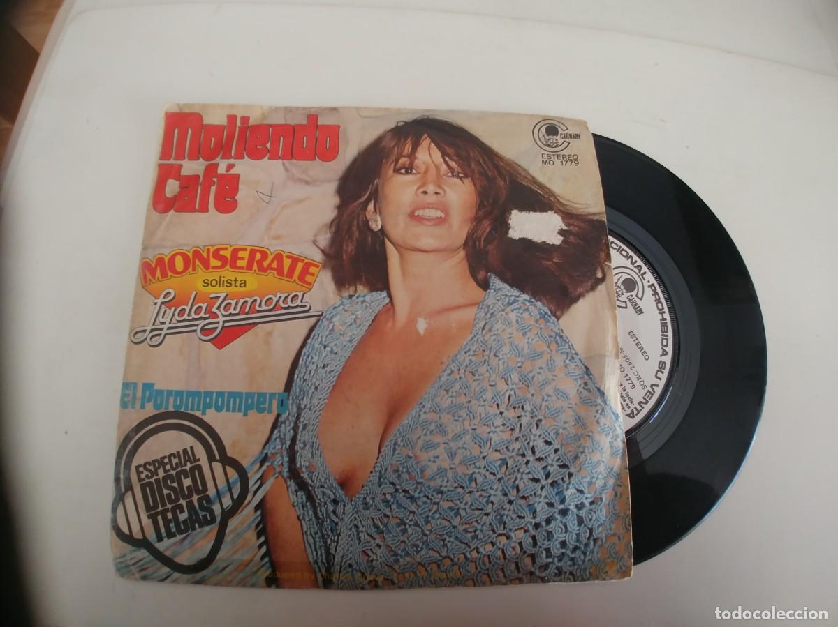 Discos de vinilo: LYDA ZAMORA-SINGLE MOLIENDO CAFE - Foto 1