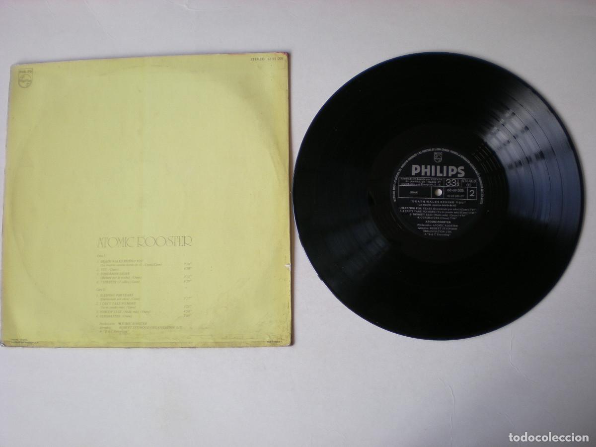 Discos de vinilo: ATOMIC ROOSTER - SAME- PHILIPS 6369005 - ORIGINAL ESPA&Ntilde;A 1971 - Foto 2