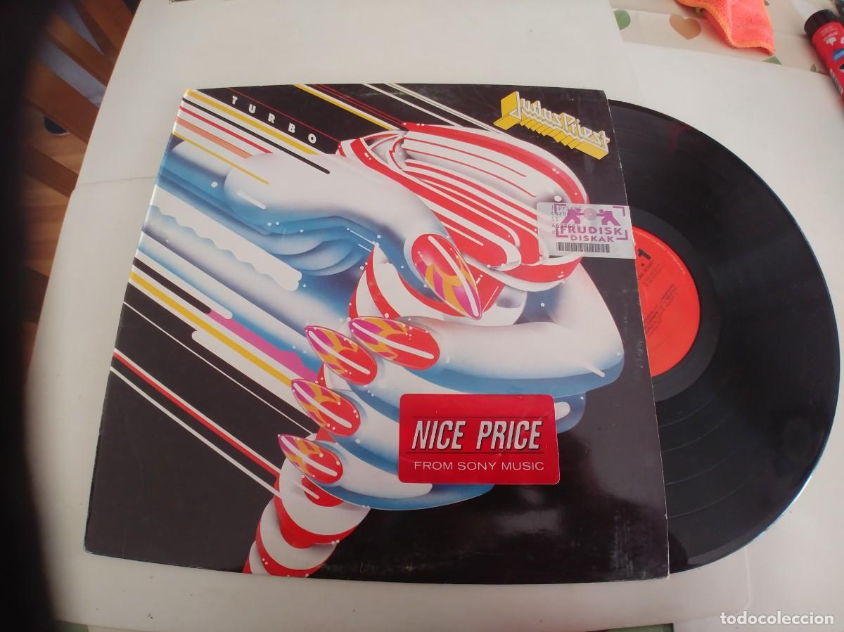 Discos de vinilo: JUDAS PRIEST-LP TURBO - Foto 1