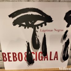 Discos de vinilo: BEBO & CIGALA – LÁGRIMAS NEGRAS. LP VINILO PERFECTO ESTADO