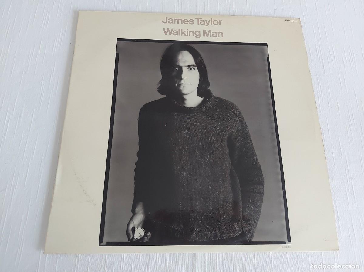 Discos de vinilo: LP James Taylor. Walking Man - Foto 1