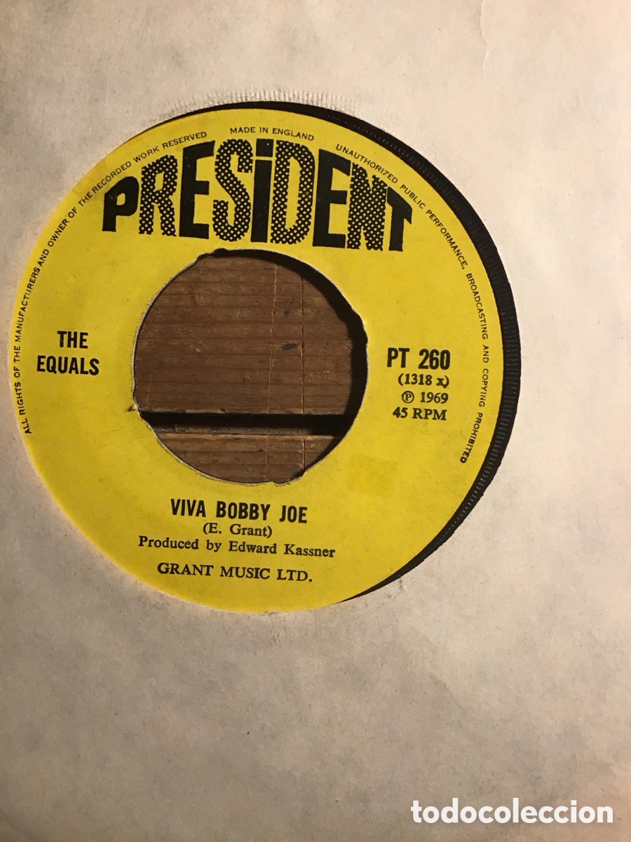 Discos de vinilo: The Equals Viva Bobby Joe - Foto 1