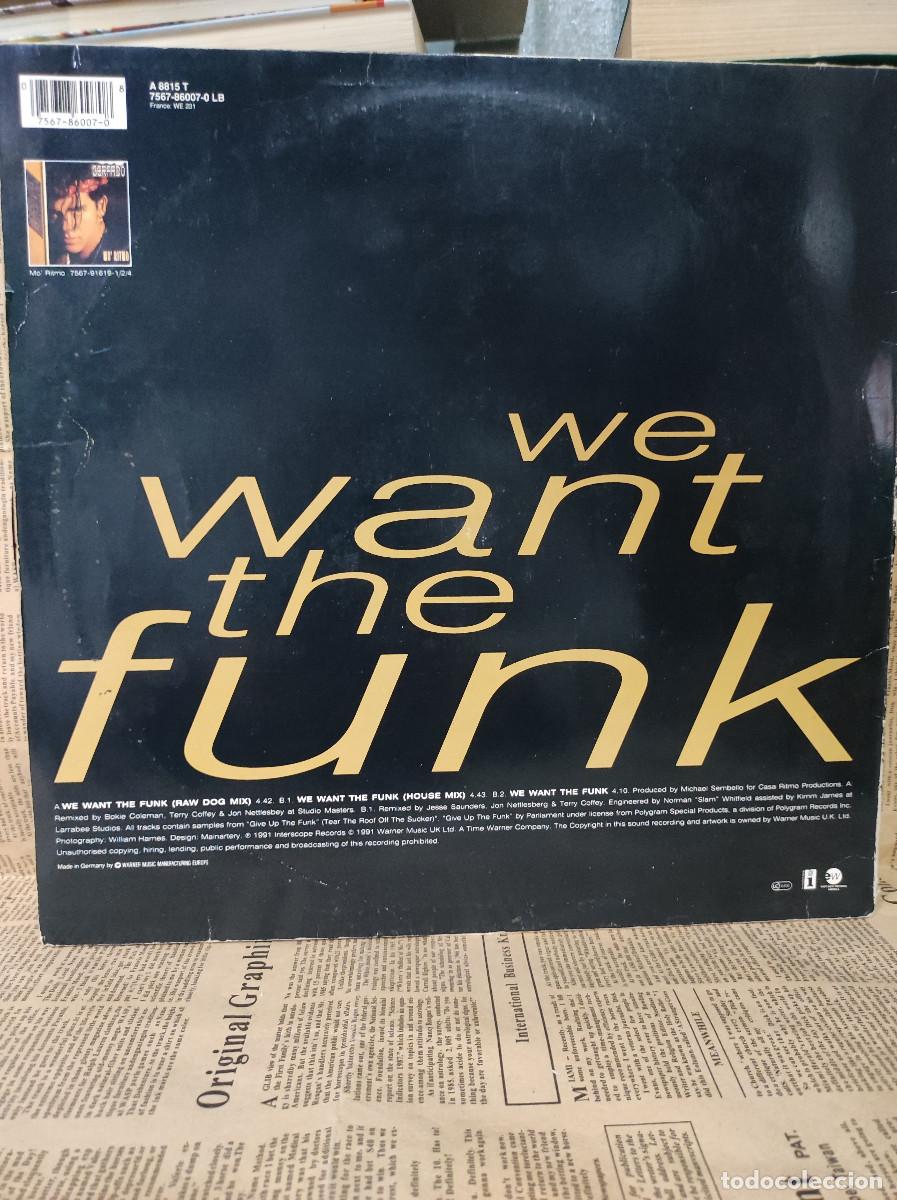 Discos de vinilo: Gerardo &ndash; We Want The Funk - Foto 2