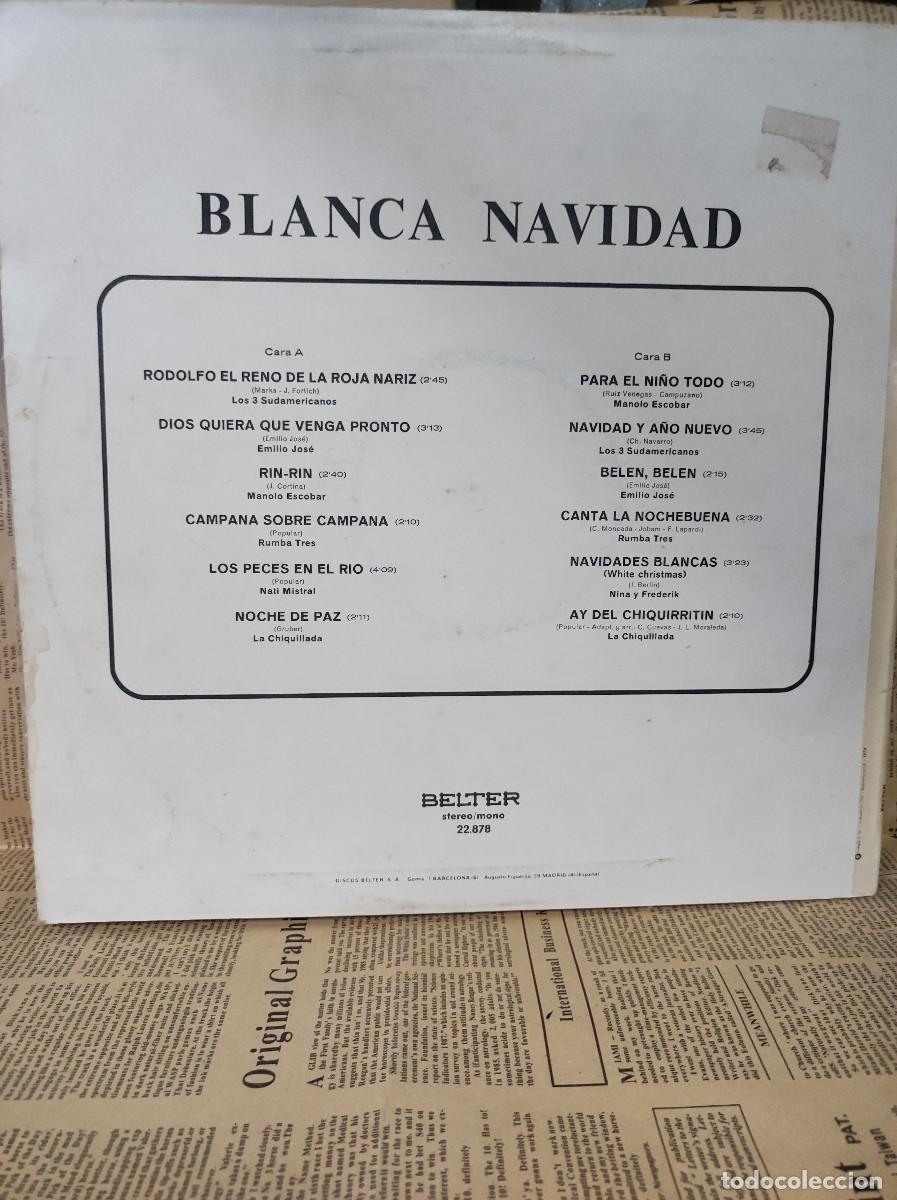 Discos de vinilo: BLANCA NAVIDAD - Foto 2
