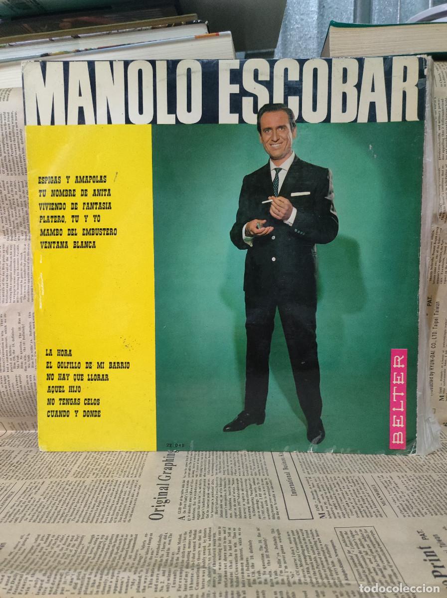 Discos de vinilo: Manolo Escobar &ndash; Manolo Escobar - Foto 1