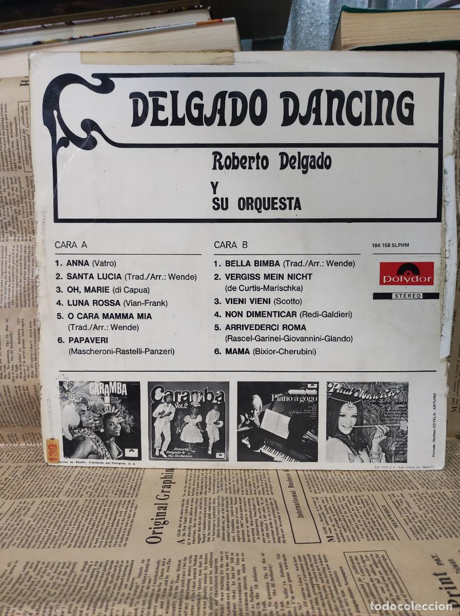 Discos de vinilo: Roberto Delgado Y Su Orquesta &ndash; Delgado Dancing - Foto 2