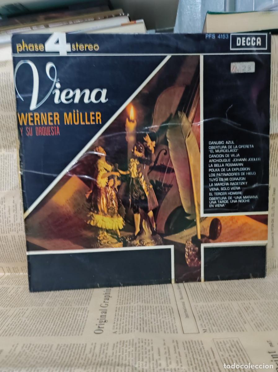 Discos de vinilo: Werner M&uuml;ller Y Su Orquesta &ndash; Viena - Foto 1