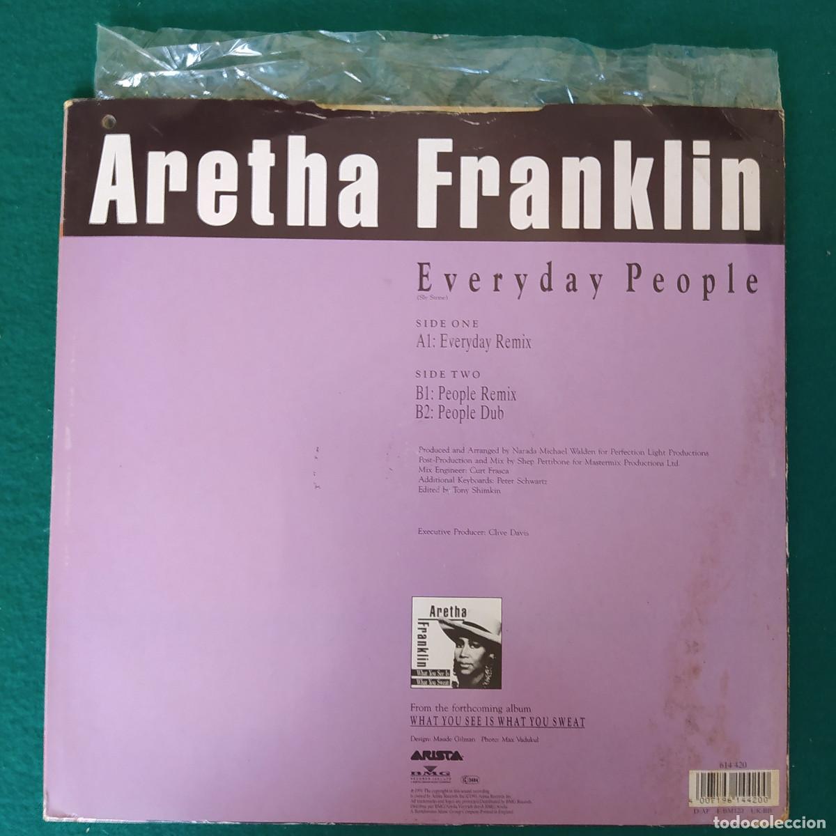 Discos de vinilo: Aretha Franklin &ndash; Everyday People - Foto 2