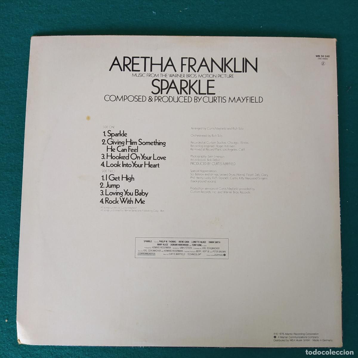 Discos de vinilo: Aretha Franklin &ndash; Sparkle - Foto 2