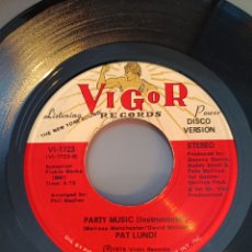 Discos de vinilo: PAT LUNDI ‎– PARTY MUSIC (EDICIÓN USA)