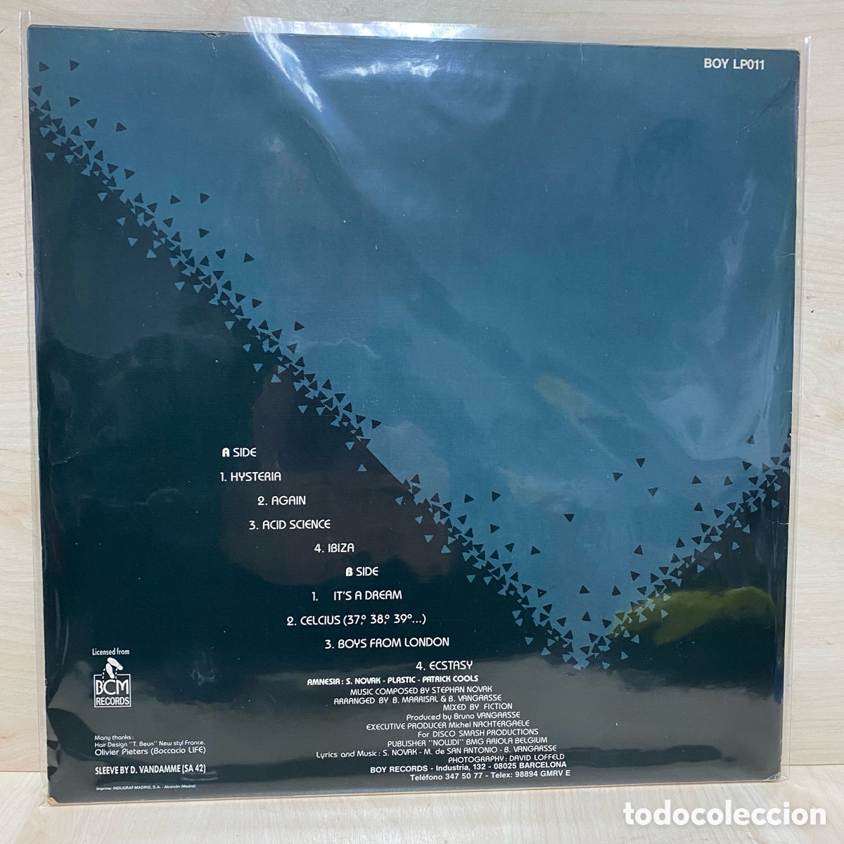 Discos de vinilo: Amnesia - Hysteria (LP, Album) - Foto 2