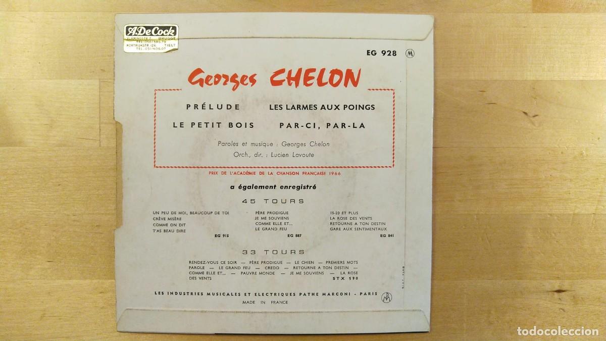 Discos de vinilo: Georges Chelon &ndash; Le Petit Bois - Foto 4