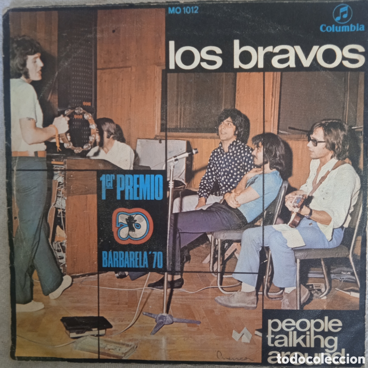 Discos de vinilo: Los Bravos, people talking around,1970, mo 1012 - Foto 2