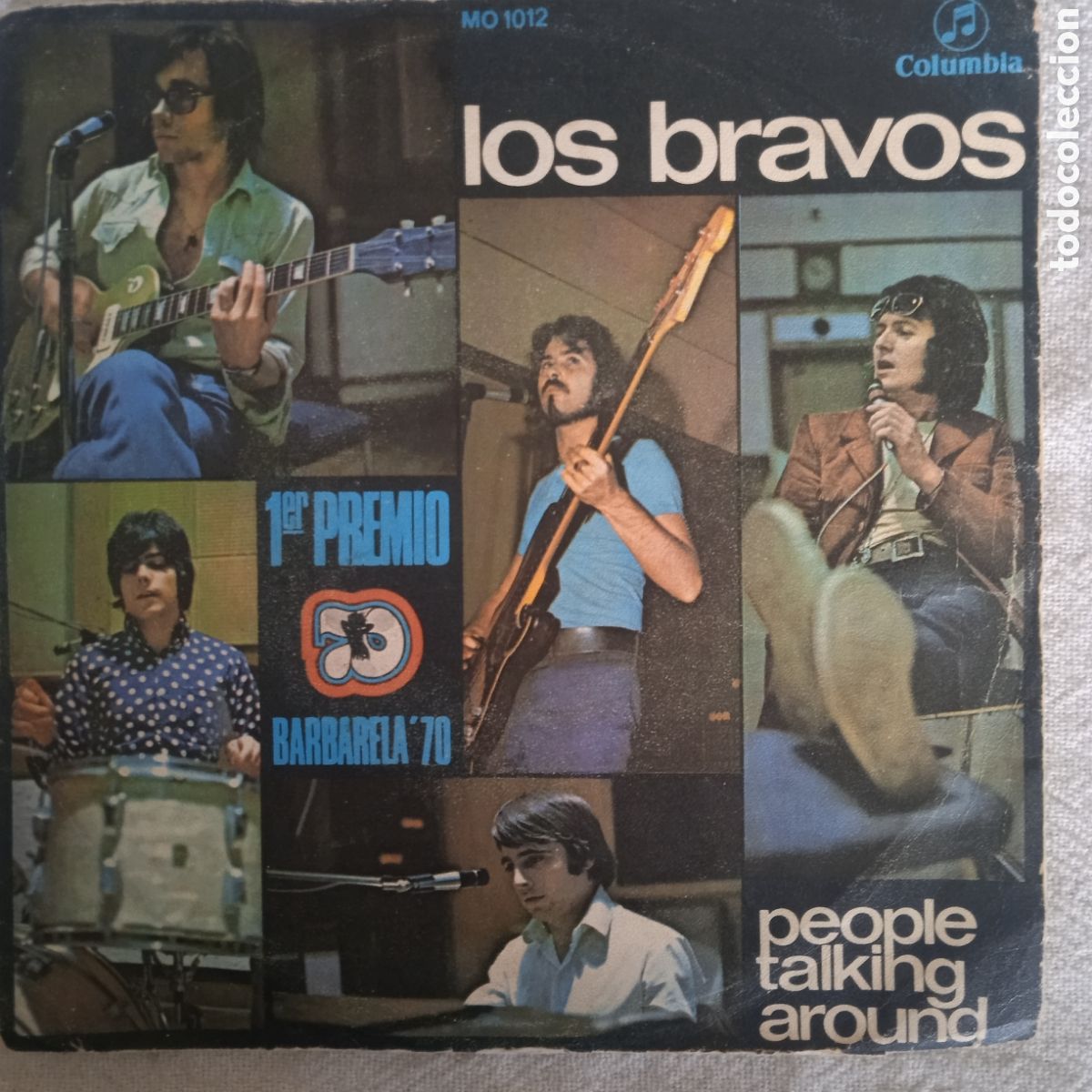 Discos de vinilo: Los Bravos, people talking around,1970, mo 1012 - Foto 1