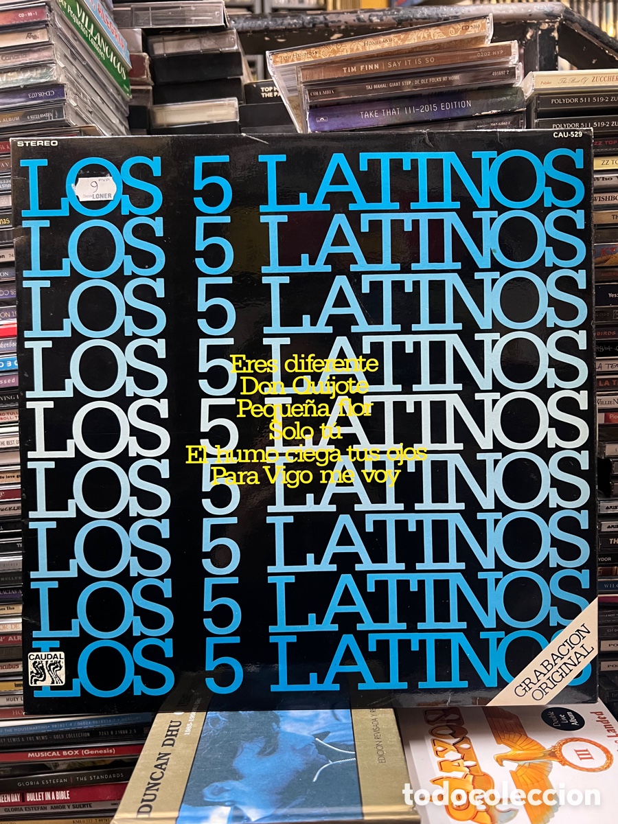 Discos de vinilo: Los 5 latinos Eres diferente - Foto 1