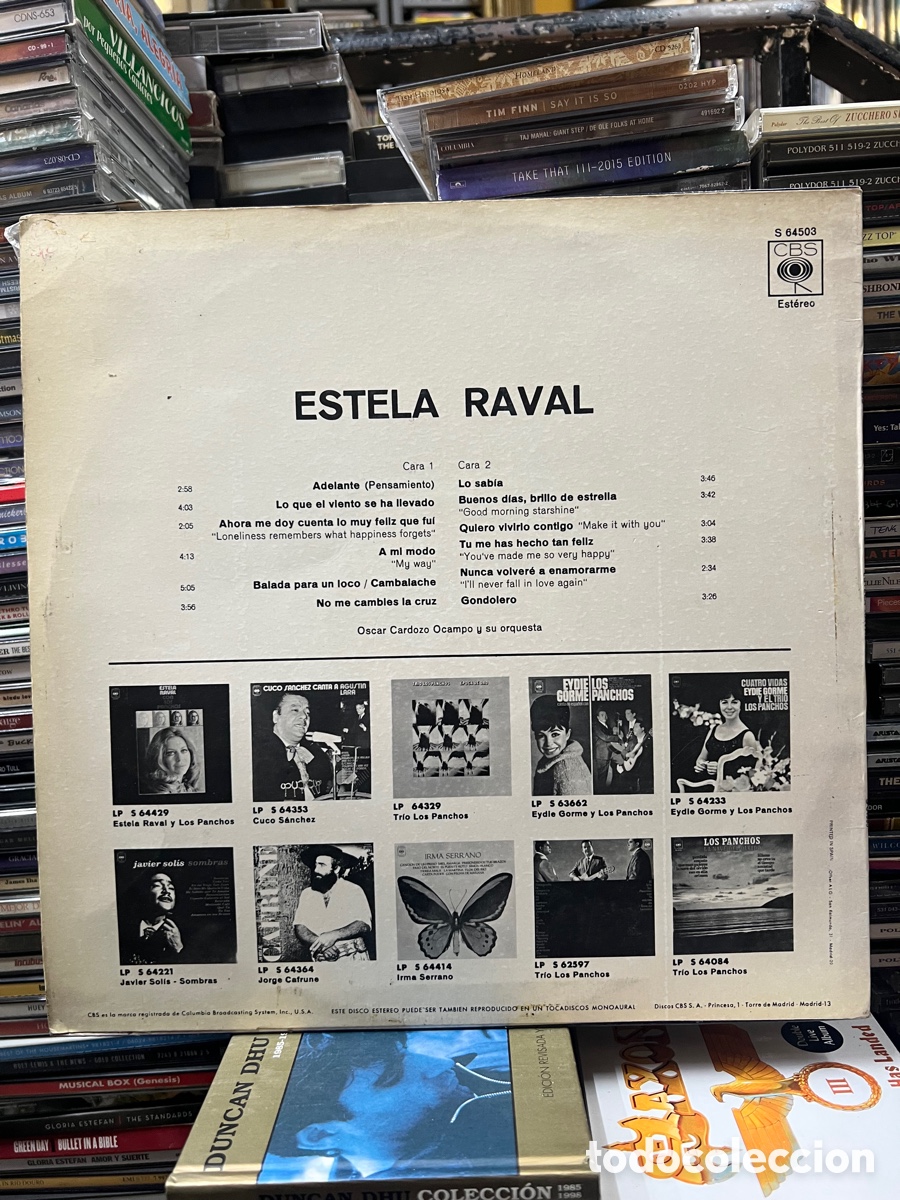Discos de vinilo: Estela Raval componente de los 5 latinos - Foto 2