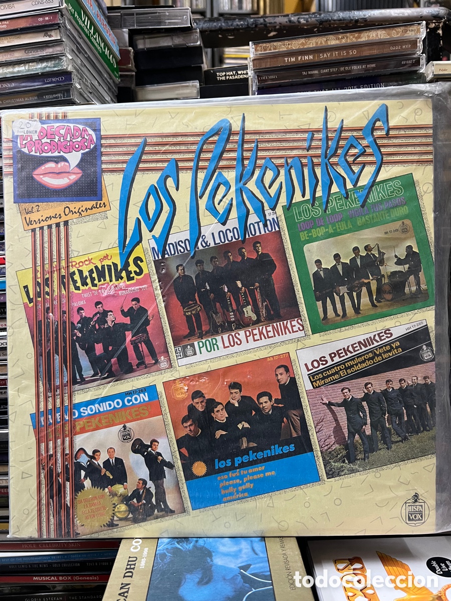 Discos de vinilo: Los pekenikes La d&eacute;cada prodigiosa Vol. 2 Versiones originales - Foto 1