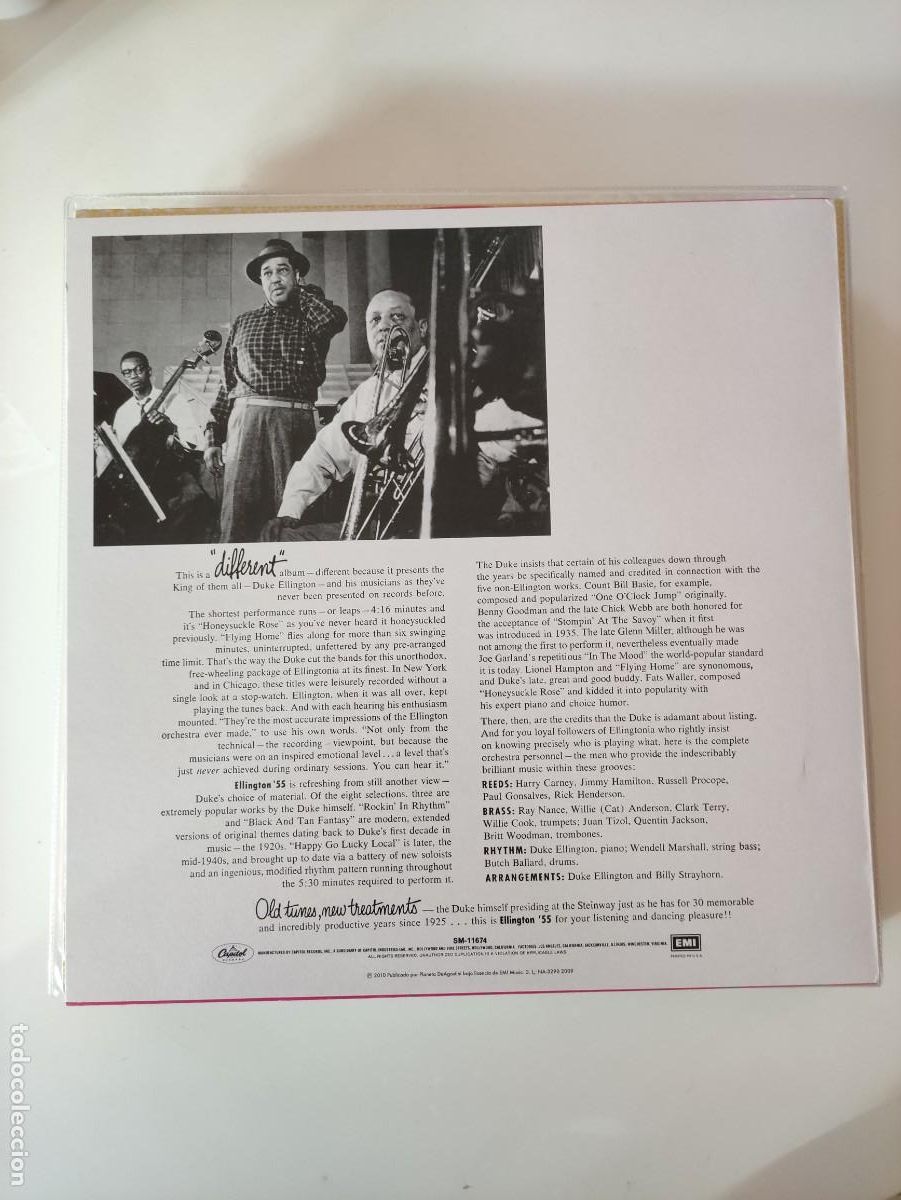 Discos de vinilo: Duke Ellington. Ellington 55 - Foto 2