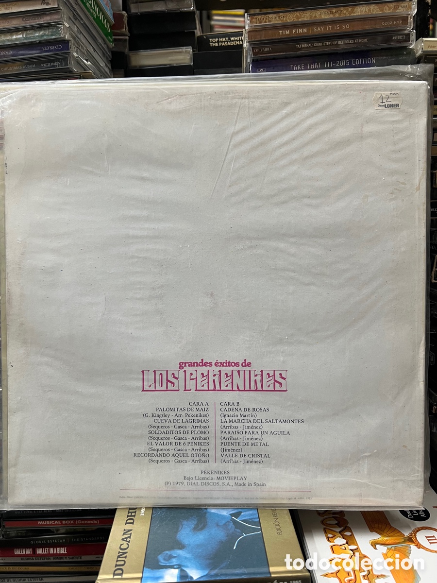 Discos de vinilo: Grandes &eacute;xitos de Los pekenikes Diamante - Foto 2