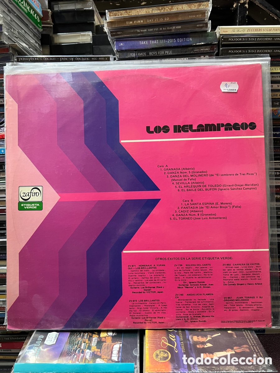 Discos de vinilo: Los relampagos Granada - Foto 2