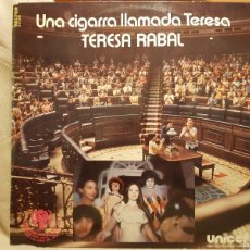 Discos de vinilo: UNA CIGARRA LLAMADA TERESA - TERESA RABAL