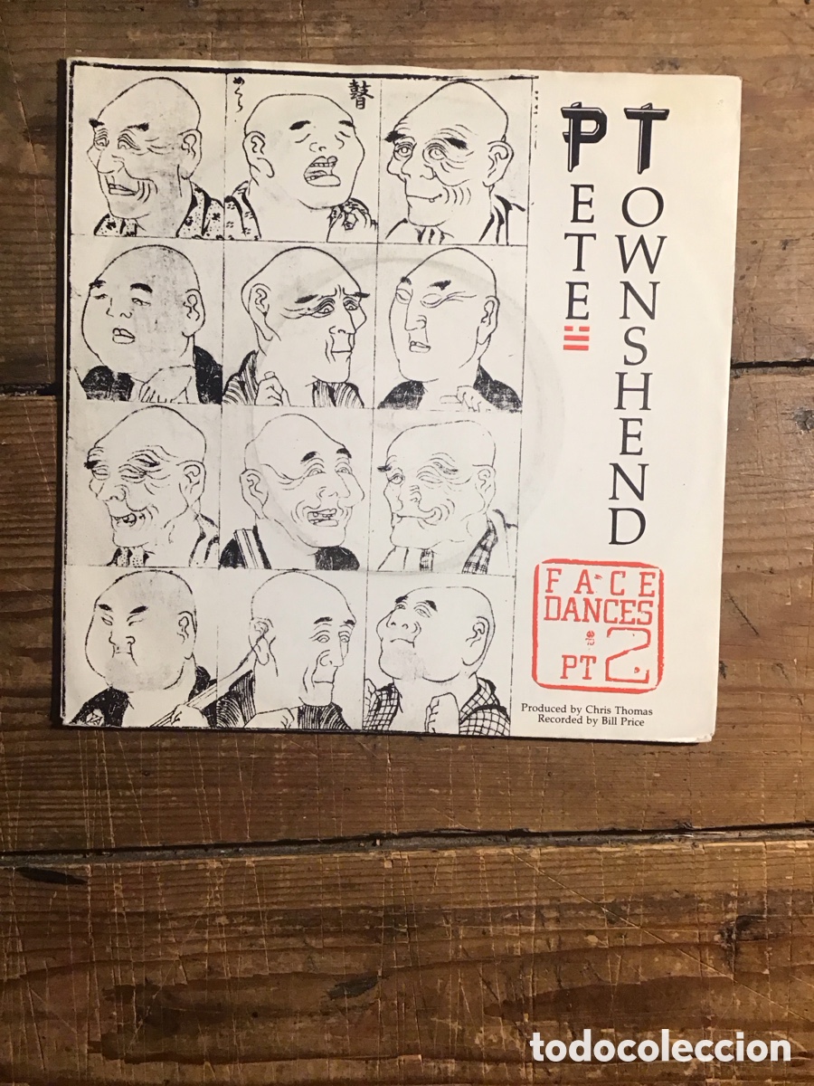 Discos de vinilo: Pete Townshend Face Dances PT 2 - Foto 1