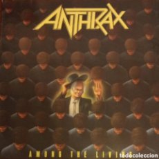 Discos de vinilo: ANTHRAX – AMONG THE LIVING, LP VINILO ORIGINAL ESPAÑA 1987