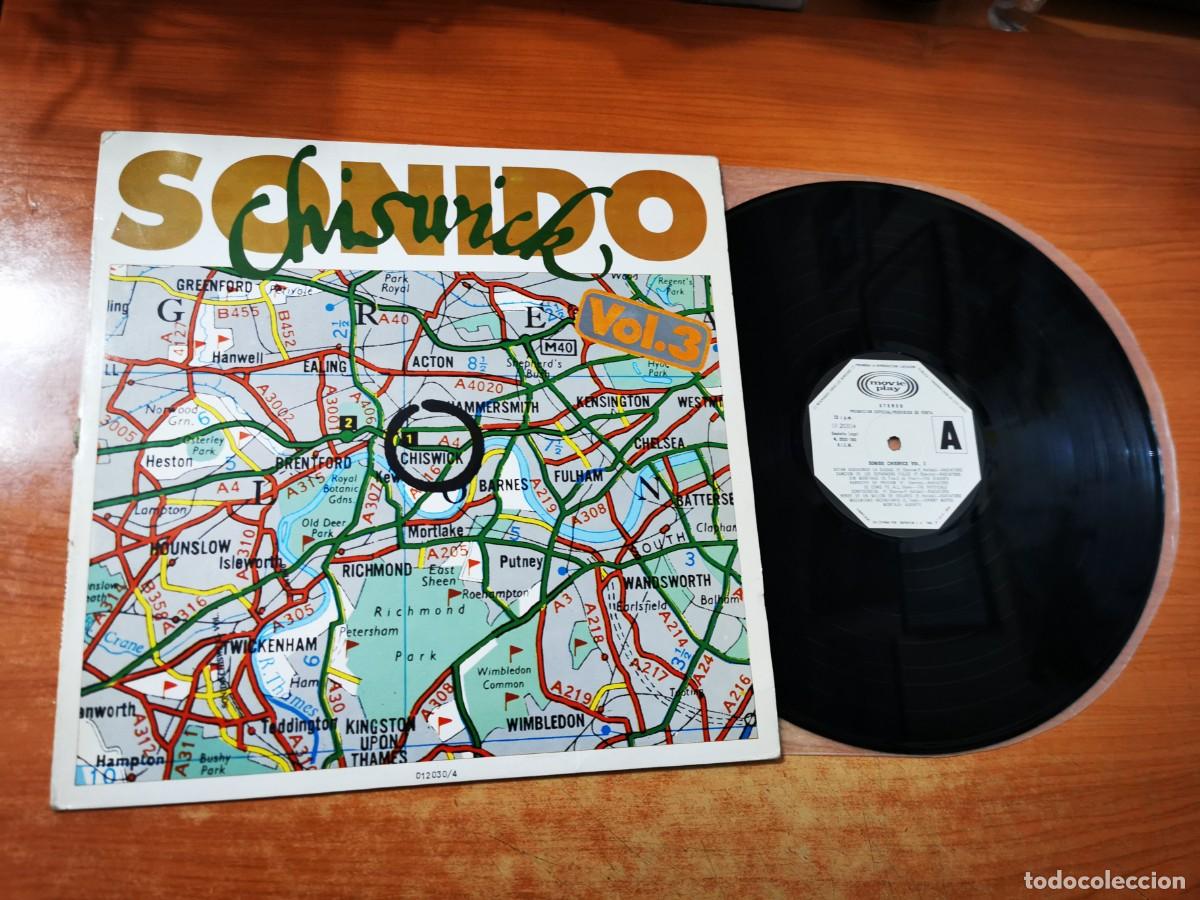 Vinyl records: SONIDO CHISWICK Vol. 3 RADIATORS JOHNNY MOPED THE NIPS LP VINILO PROMO ESPA&Ntilde;A 1979 12 TEMAS
