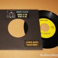 Discos de vinilo: EDDIE FLOYD - BRING IT ON HOME TO ME - SINGLE - 1968 - USA - JUKE-BOX - VERSION DEL HIT DE SAM COOKE