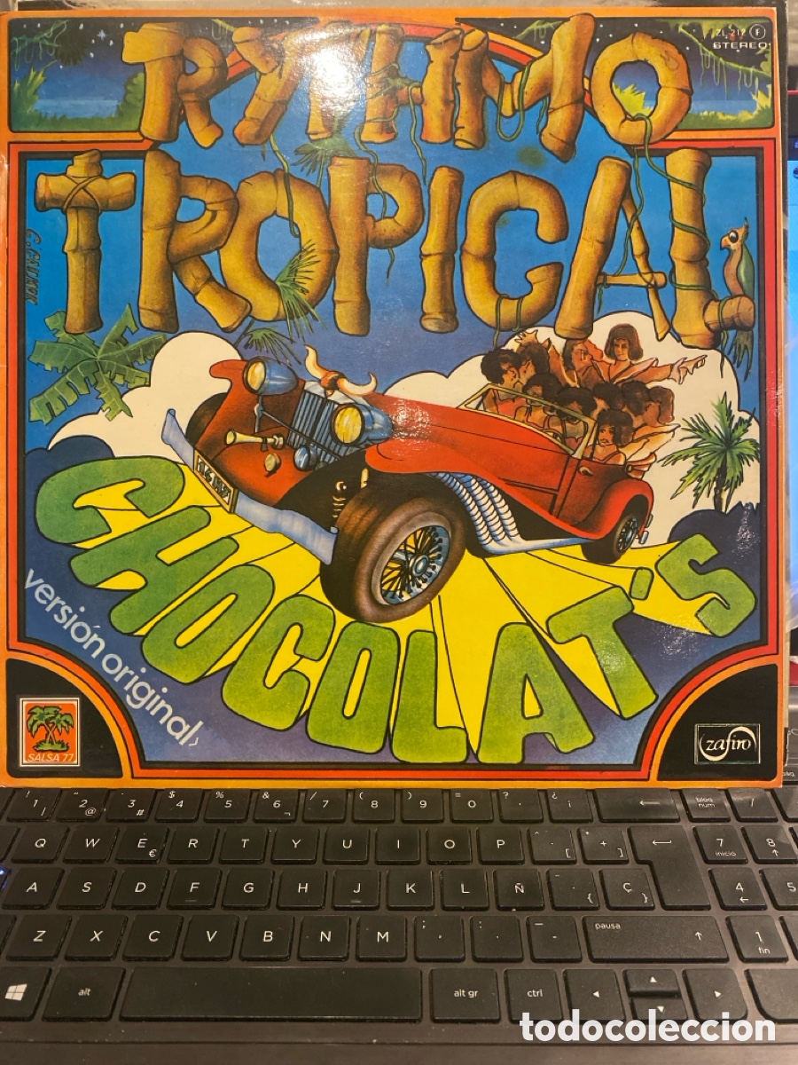 Discos de vinilo: CHOCOLATS - RYTHMO TROPICAL LP SPAIN 1977 - Foto 1