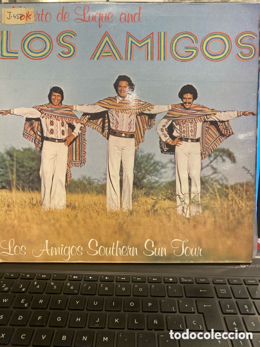 Vinyl records: ALBERTO DE LUQUE AND LOS AMIGOS - LOS AMIGOS DE SOUTHERN SUN TOUR LP USA 1978