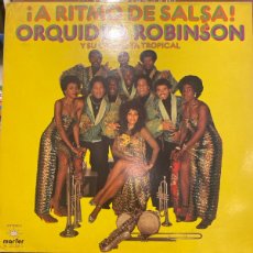 Discos de vinilo: ORQUIDEA ROBINSON Y SU ORQUESTA TROPICAL - A RITMO DE SALSA LP RARO 1982 SPAIN