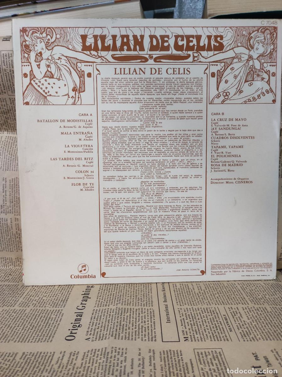 Discos de vinilo: Lilian De Celis &ndash; Lilian De Celis - Foto 2
