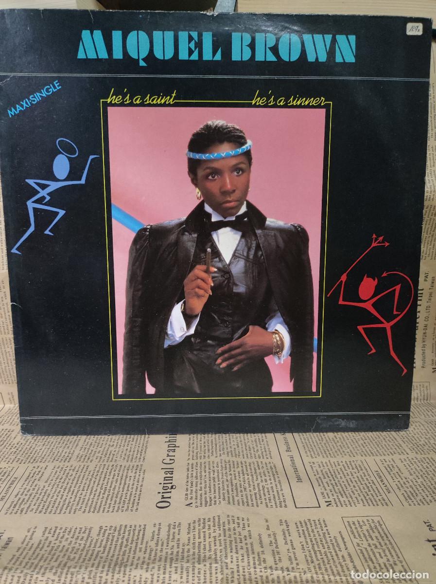 Discos de vinilo: Miquel Brown &ndash; Hes A Saint, Hes A Sinner - Foto 1
